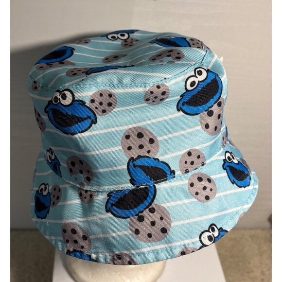 Sesame Street Cookie Monster Reversible Bucket Hat For Toddler - Picture 3 of 6